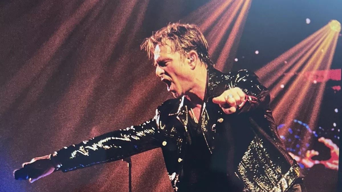 Un show « sang pour sang » Hallyday